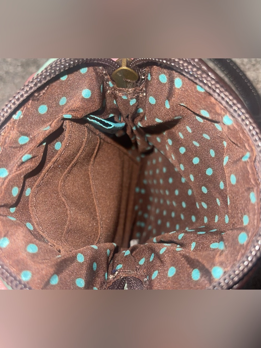 Chala crossbody sloth blue brown - Picture 4 of 8